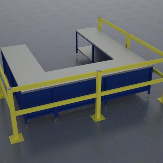 Team Leader Workstation Render