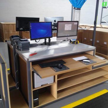 Warehouse Void Fill Packing Workstation