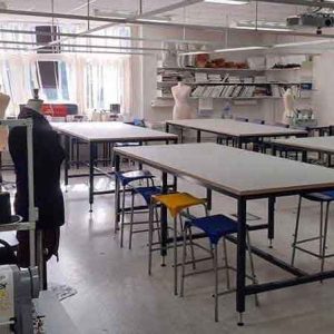 Fabric cutting tables