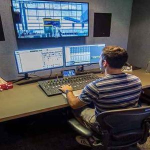Post production media desks