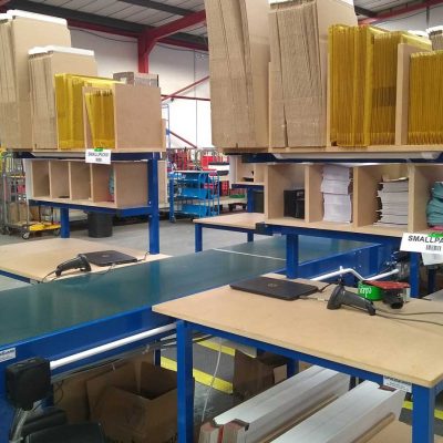 Belt Conveyor Packing Area