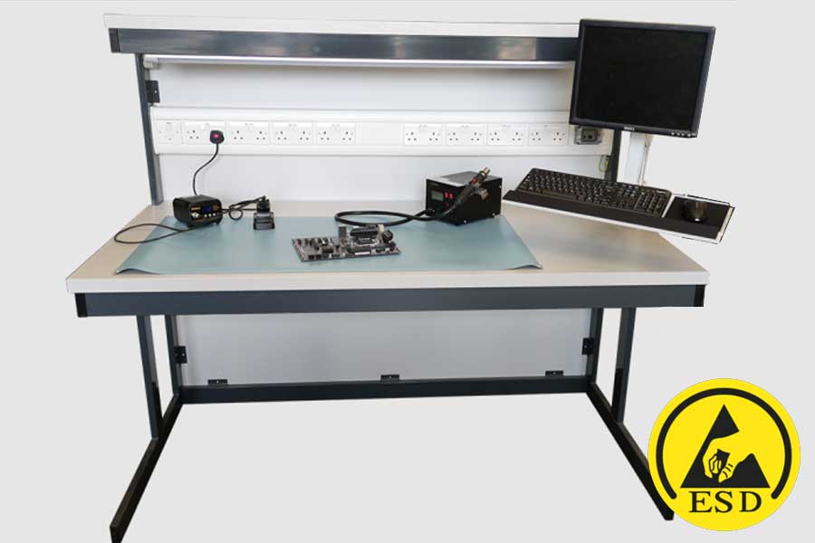Electrical Cantilevered Workbench