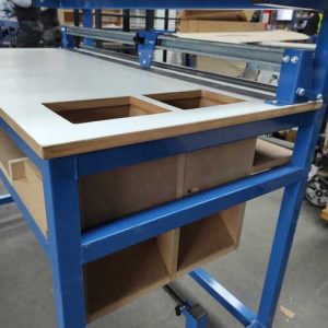 Packing Bench with Sortation Chute
