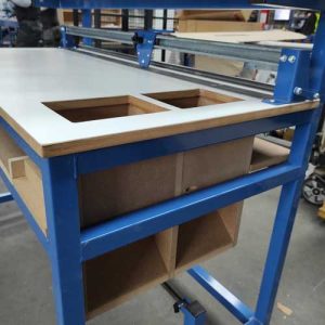 Packing Bench with Sortation Chute