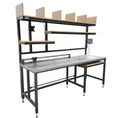 Steel Top Packing Workbench