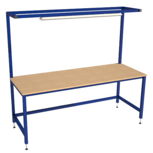 Packing Bench with Light Rail