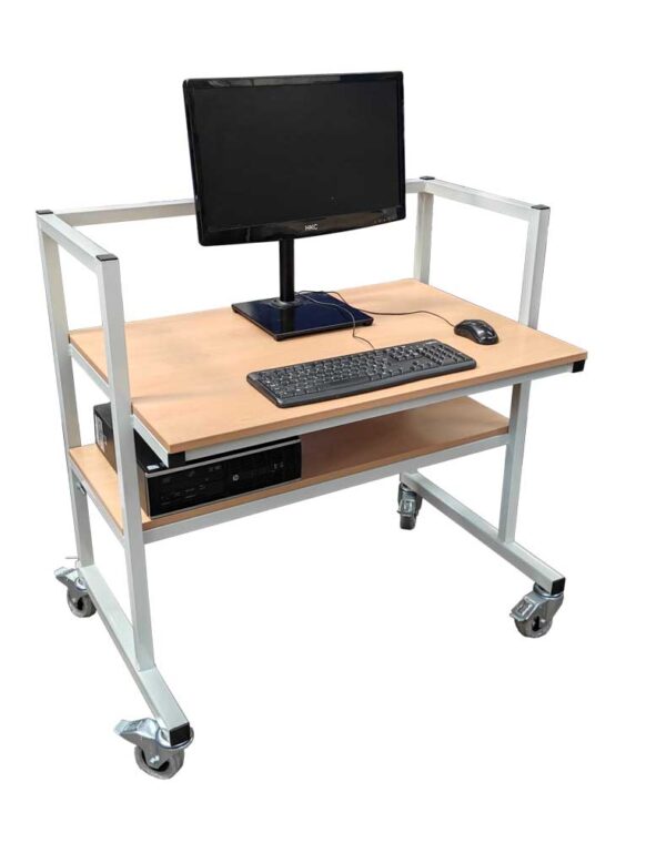 Computer Workstation on Wheels