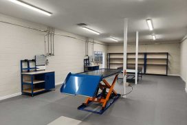Workshop Equipment, Workbenches & Racking for a UK Mobility Aid Manufacturer