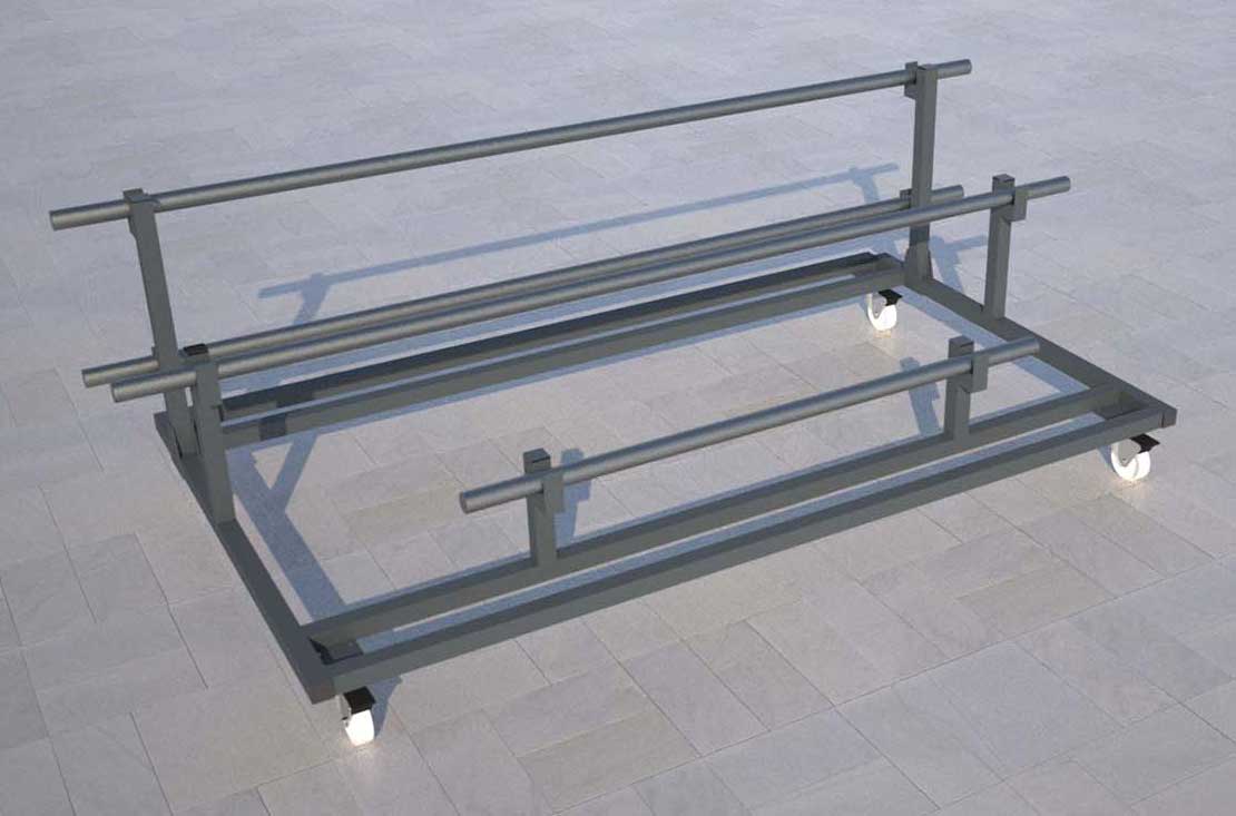 custom-fabric-roll-trolley