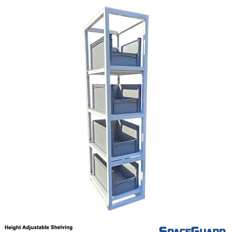 Industrial Shelving & Storage, bespoke made in UK Spaceguard