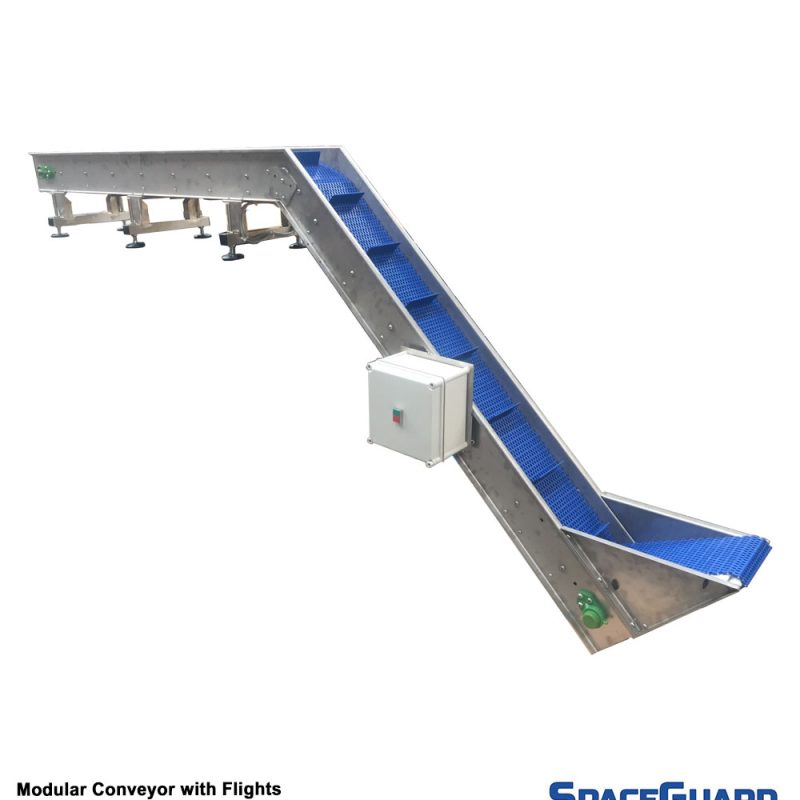 Modular Belt Conveyors UK Custom Manufactured Spaceguard