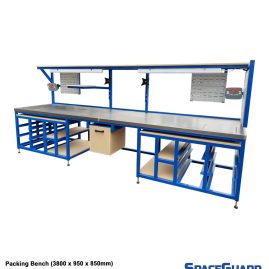 twin packing bench