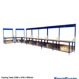 large packing workstation unit