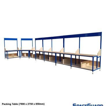 large packing workstation unit