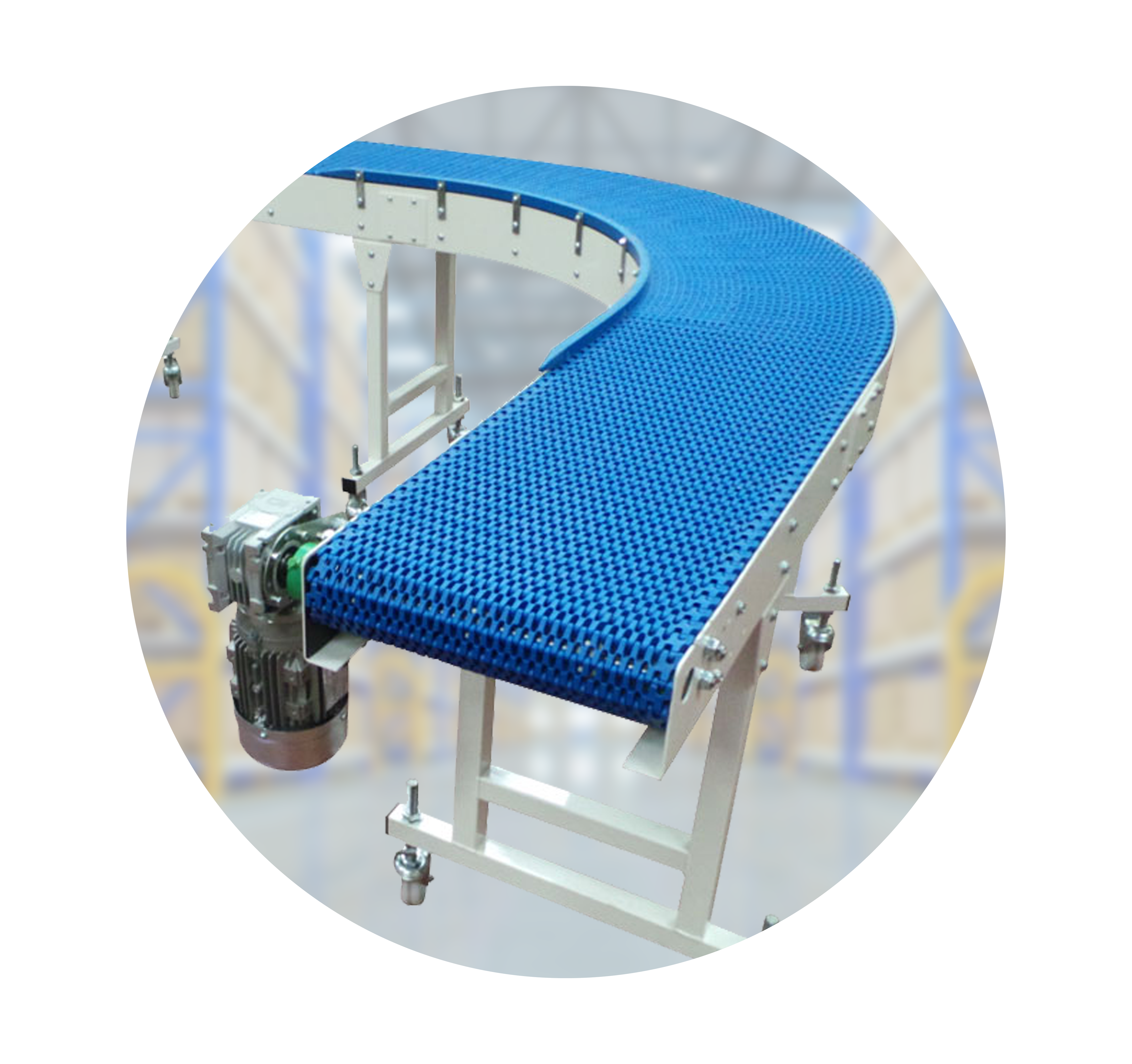 Modular belt conveyor