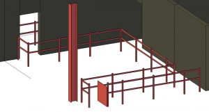 workplace barriers & partitioning 3d images