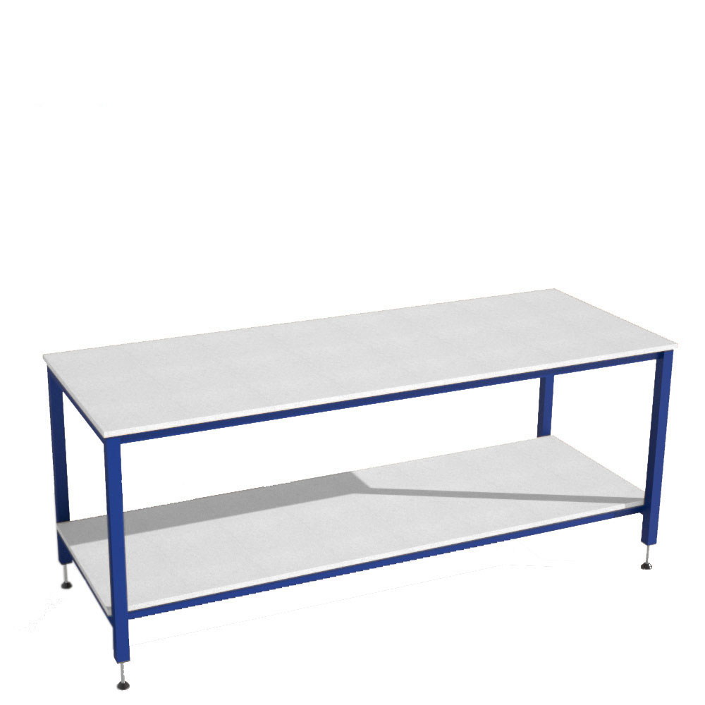PCKLSMEL-1.jpg Packing Table with Lower Shelf