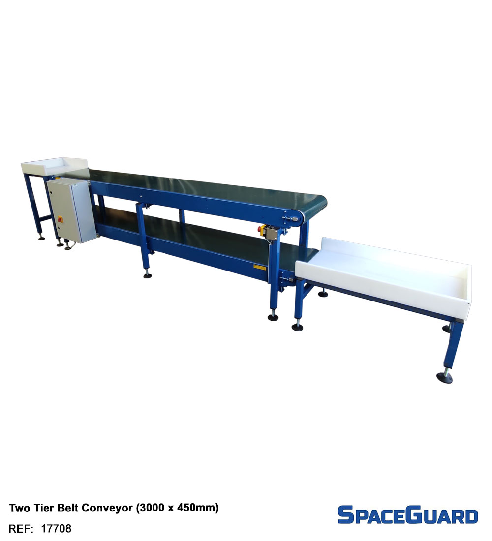 twin tier belt conveyor